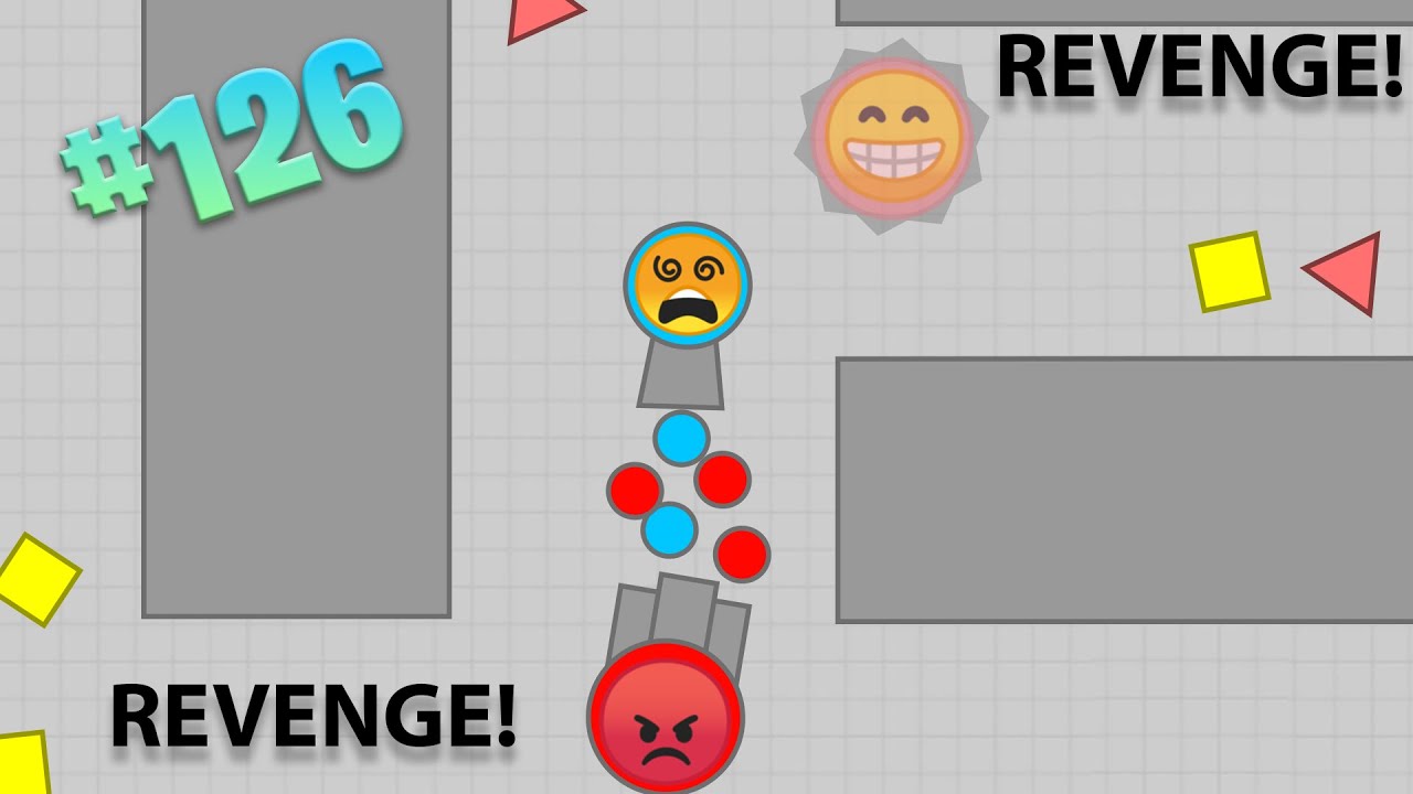 Diep.io BEST MOMENTS #126 | FUNNY AND TROLLING MOMENTS IN DIEPIO