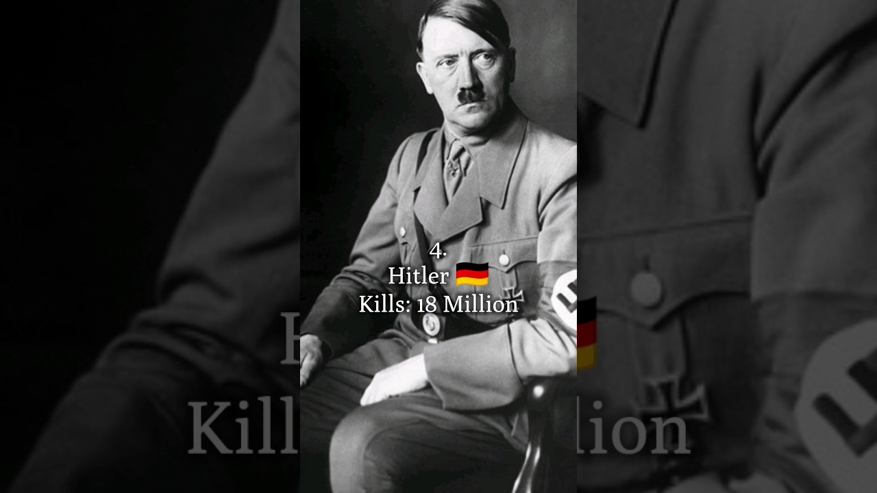 Top 10 Leader Who Killed The Most people #viral #shorts