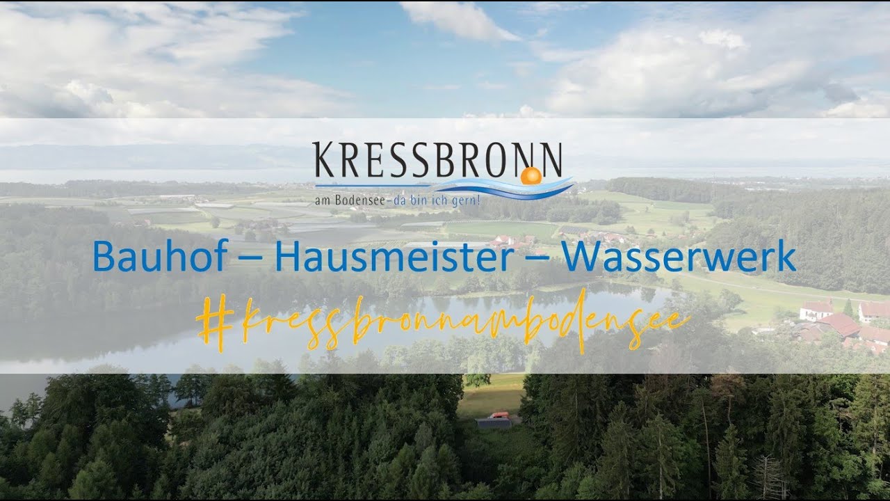 Bauhof Hausmeister Wasserwerk - Gemeinde Kressbronn a. B.