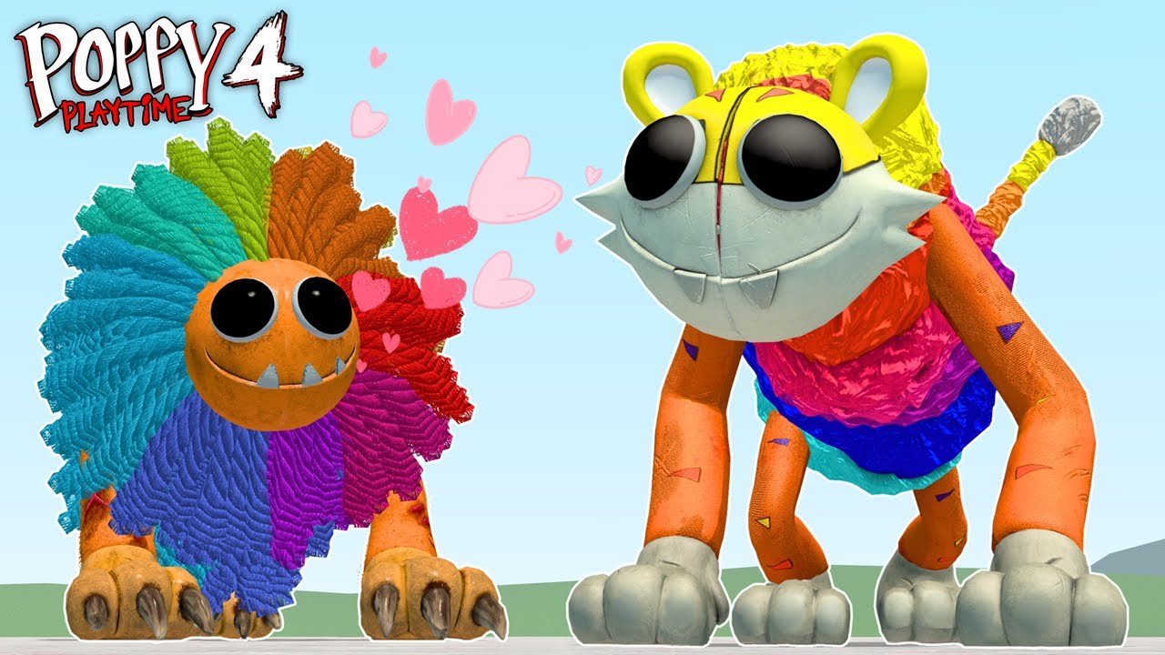 YARNABY FOUND HIS LOVE YARNABELLE FROM POPPY PLAYTIME 4 In Garry's Mod