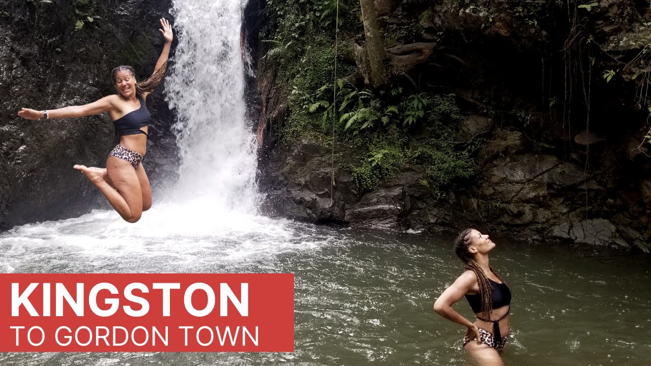 3h Adventure from KINGSTON TO GORDON TOWN before JAMAICA IS LOCKING DOWN || WATERFALL