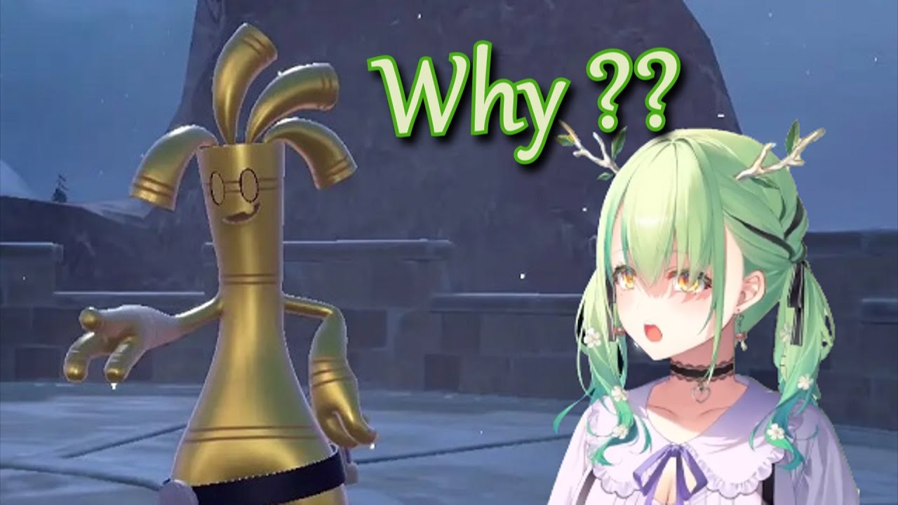 Fauna finally evolved her Gimmighoul but isn't happy about the result...