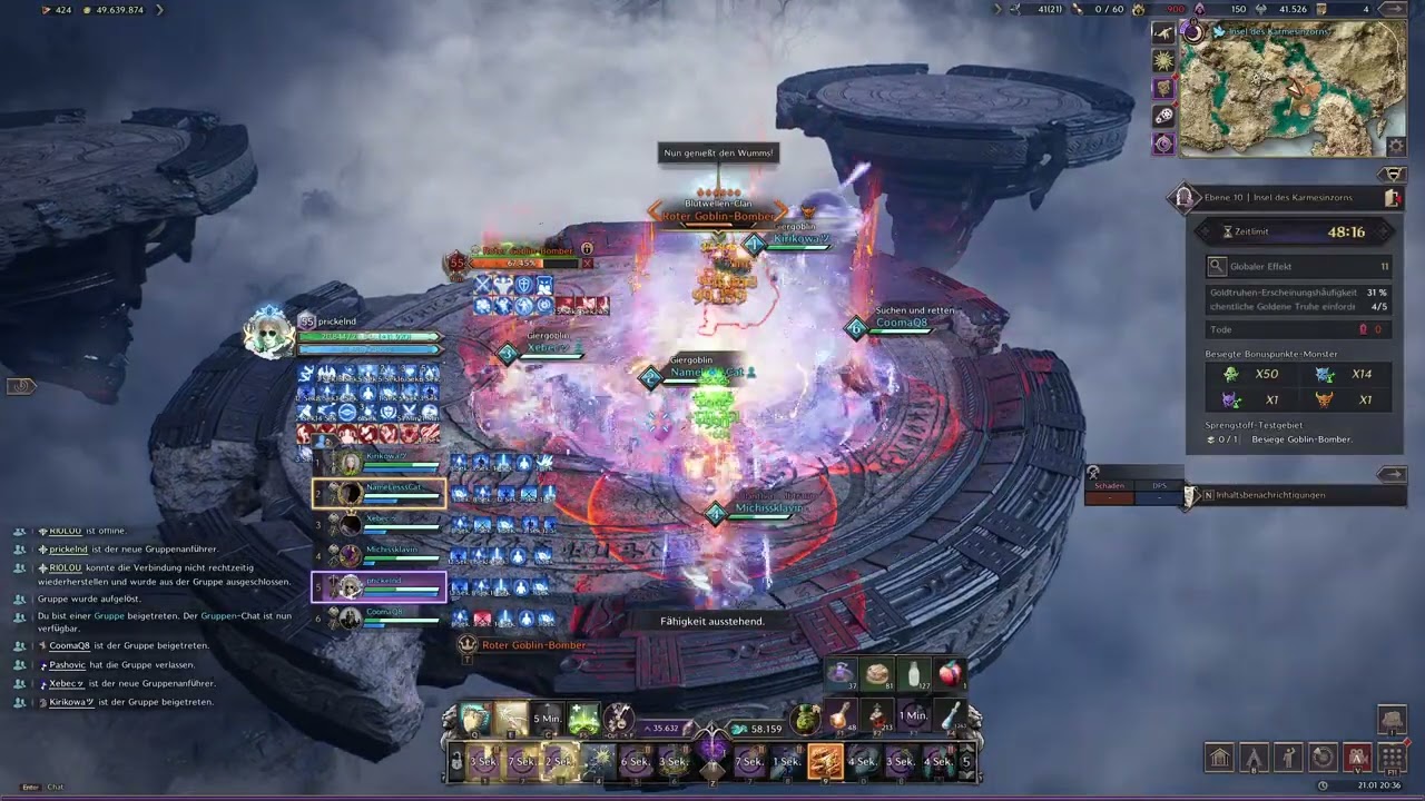Throne and Liberty Carmine Rage Island T10 Flawless