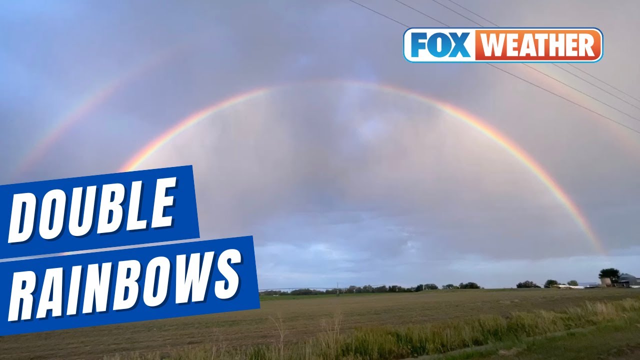 Double Rainbows Over Longmont, Colorado