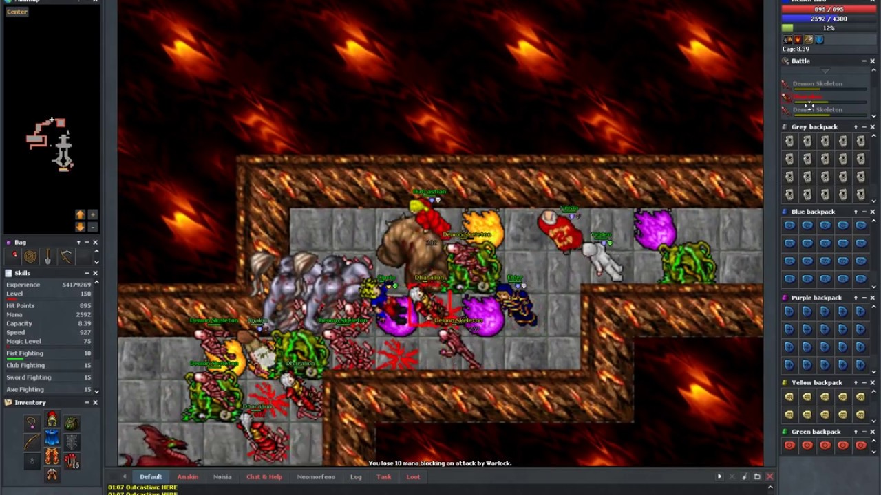 Great Shield & Dragon Scale Helmet Quest - Outcastserver.com Open-Tibia 7.6