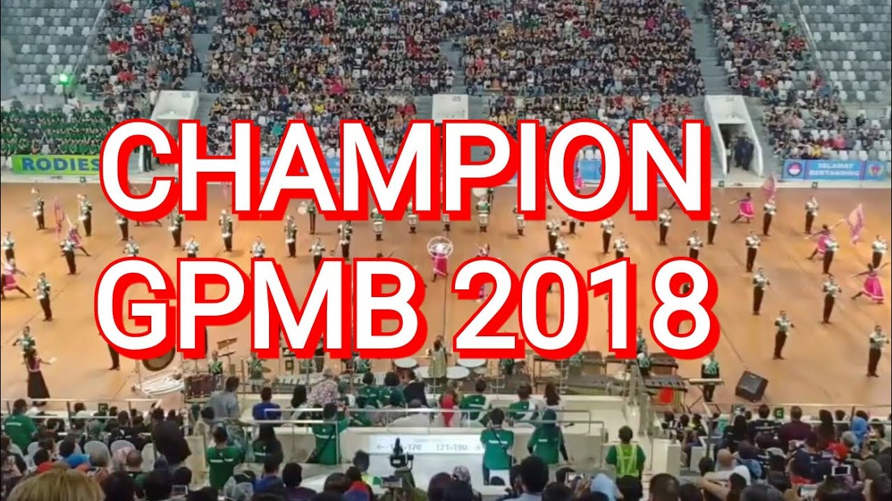 Champion!!! GPMB 2018 - Putri Santa Ursula Marching Brass - GPMB 2018