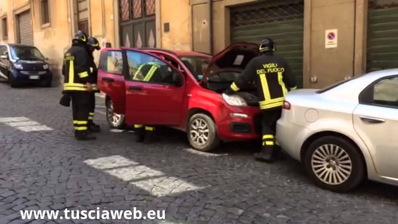 Viterbo - Esplosione, paura a porta Romana