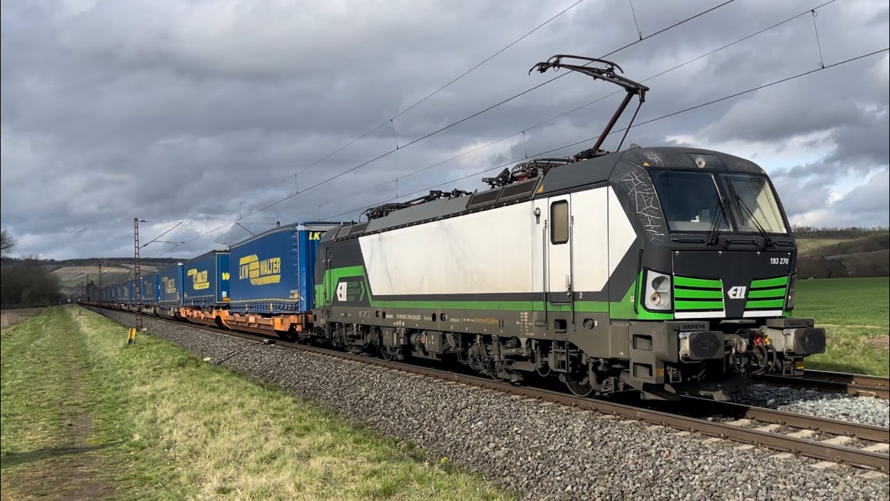 🇩🇪 Zugverkehr/Trains at Retzbach-Zellingen 15.03.24