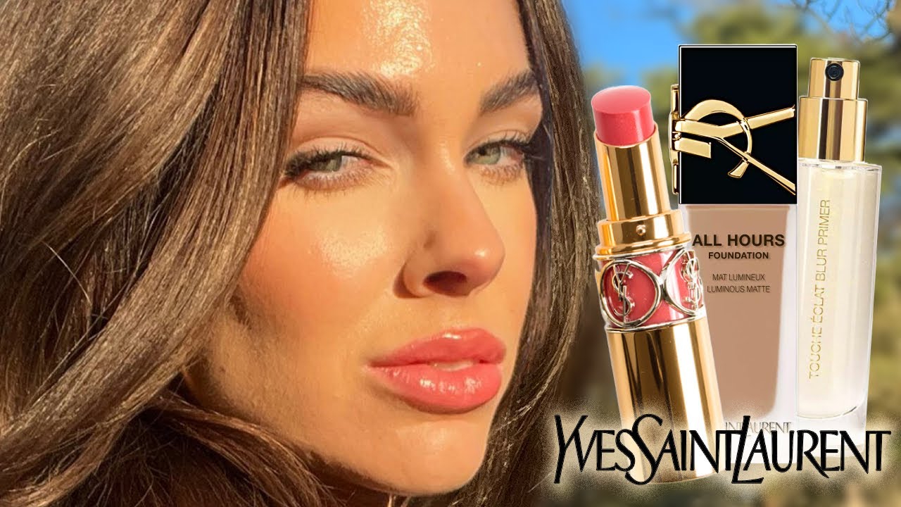 OTROLIG BAS?! // TESTAR NYTT SMINK FRÅN YSL BEAUTY!