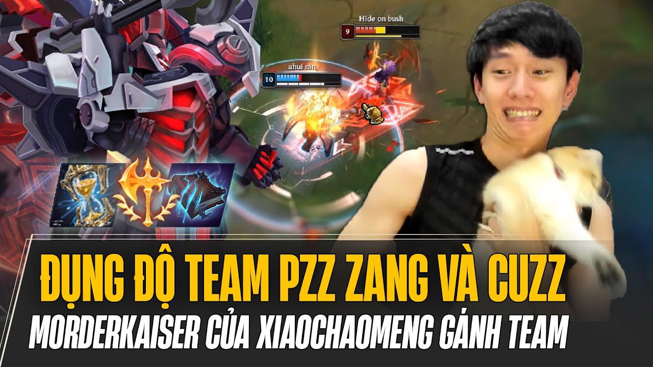 MORDERKAISER CỦA XIAOCHAOMENG ĐỤNG ĐỘ TEAM PZZ ZANG VÀ CUZZ TẠI RANK HÀN VÀ CÁI KẾT MÃN NHÃN