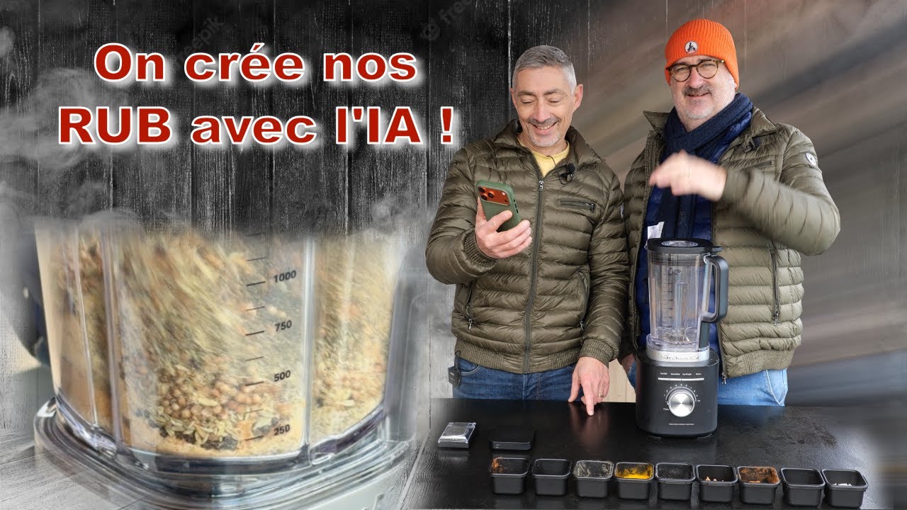 On crée nos propres Rub (Marinades sèches) avec l'IA !