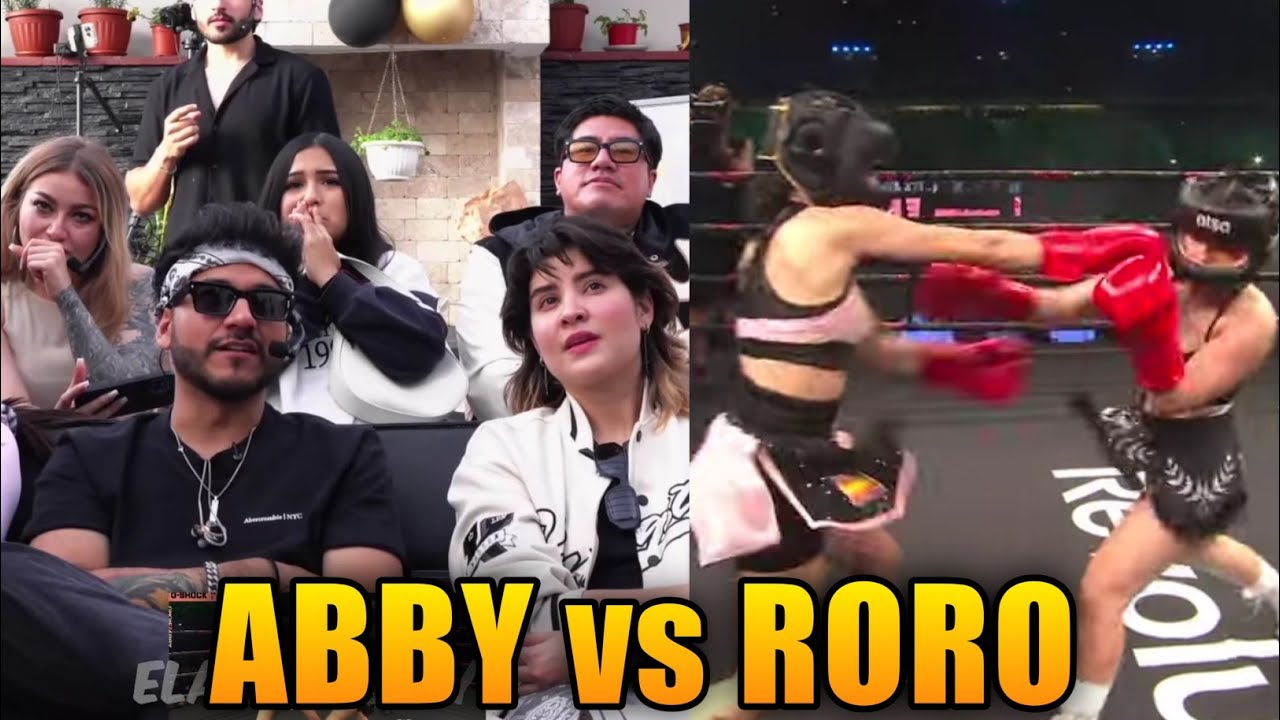 ZEIN y AMIGOS reaccionan a ABBY vs RORO - LA VELADA del AÑO V