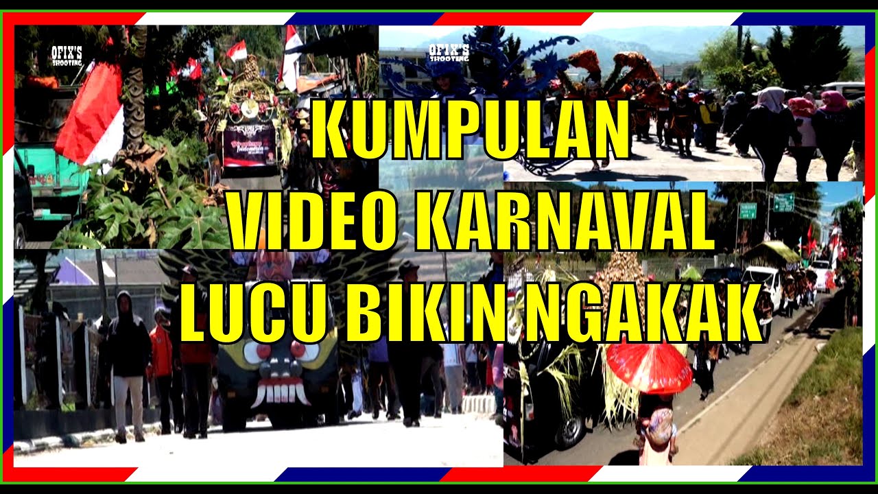 VIDEO KARNAVAL DESA DIENG KULON BATUR BANJARNEGARA // LUCU BIKIN NGAKAK