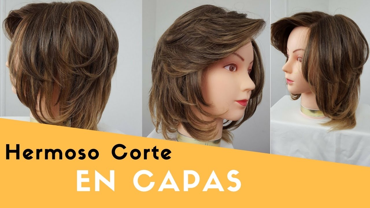 CORTE EN CAPAS | CABELLO CORTO | LEONARDO RAMIREZ