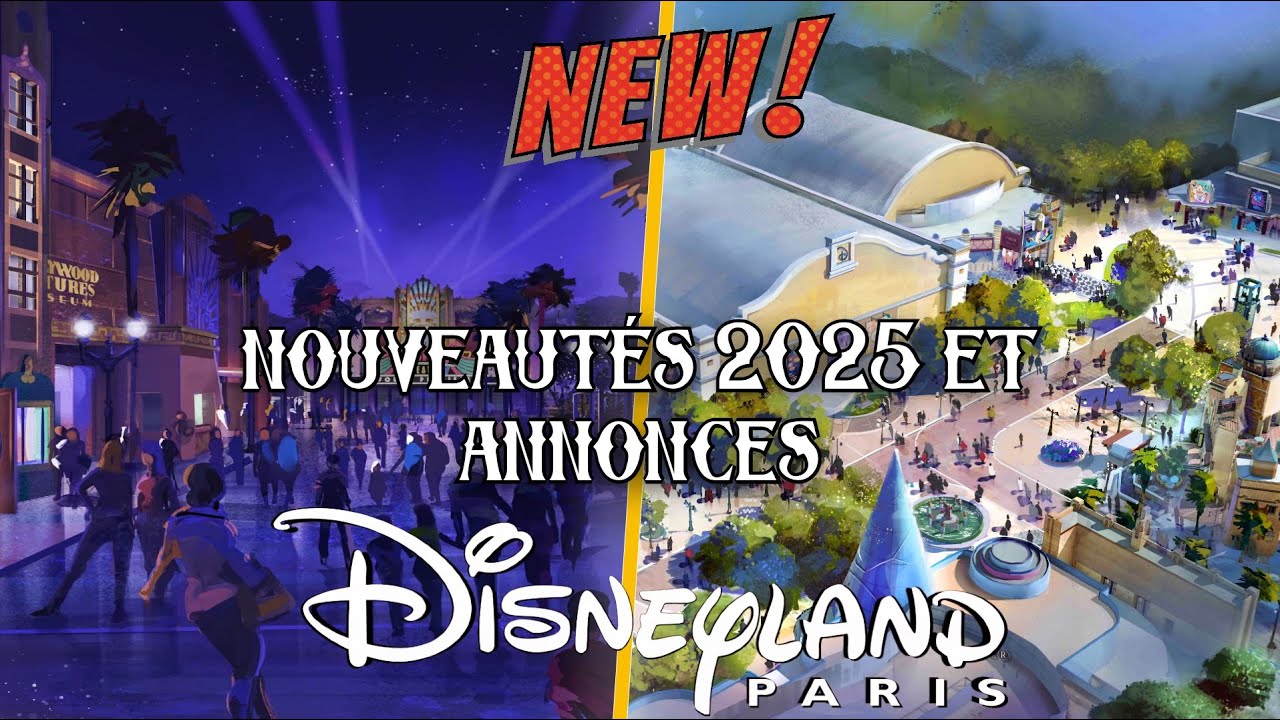 NOUVEAUTÉS POUR DISNEYLAND PARIS EN 2025 & 2026 (La Reine des neiges, …)