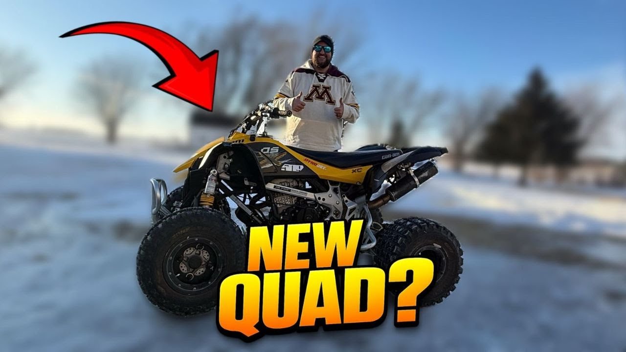 Начинаем 2026 год с НОВЫМ квадроциклом! Can Am DS450
