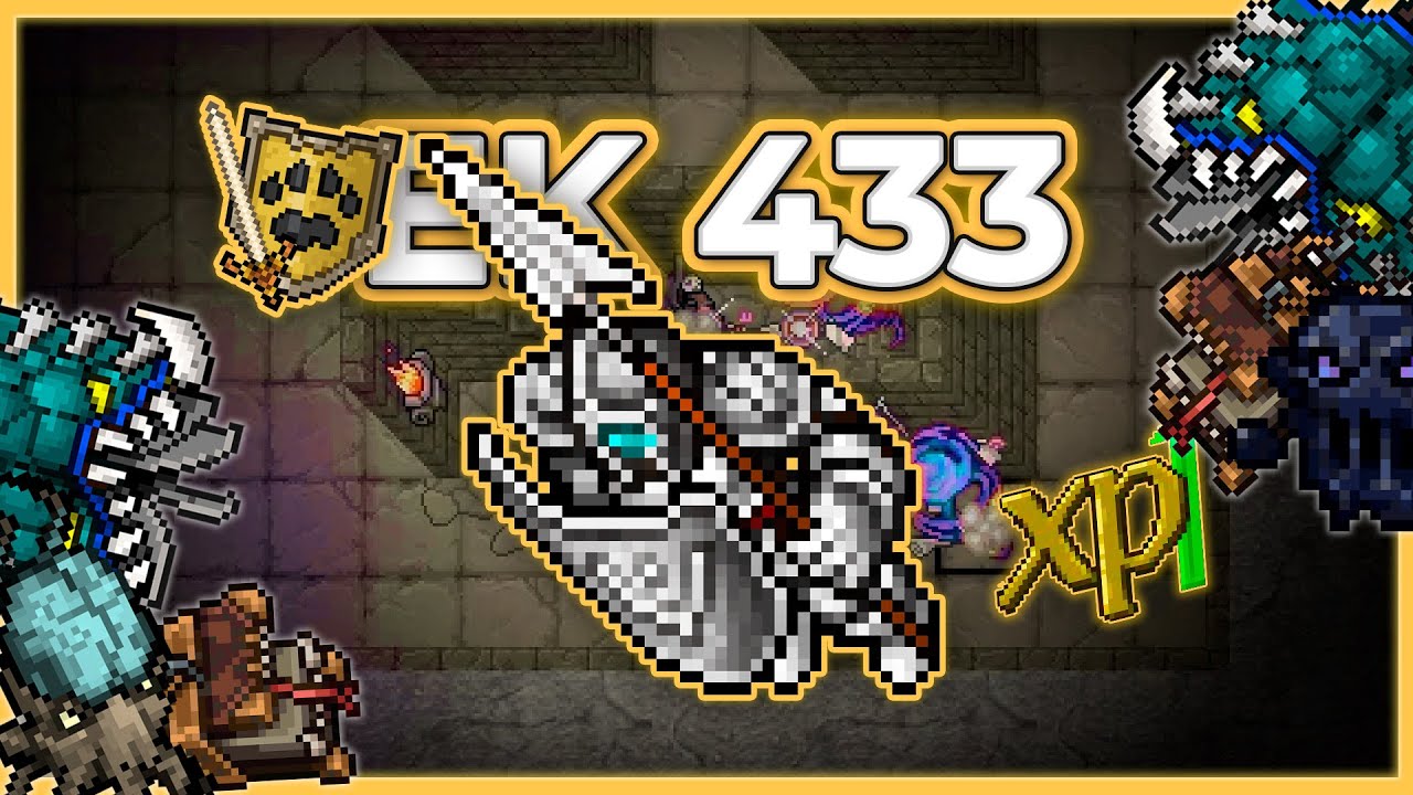 EK 433 Hunt x4 Secret Library Ice Section 5.1kk/h Raw - Tibia Hunt [13.21] #tibia #tibiahunt