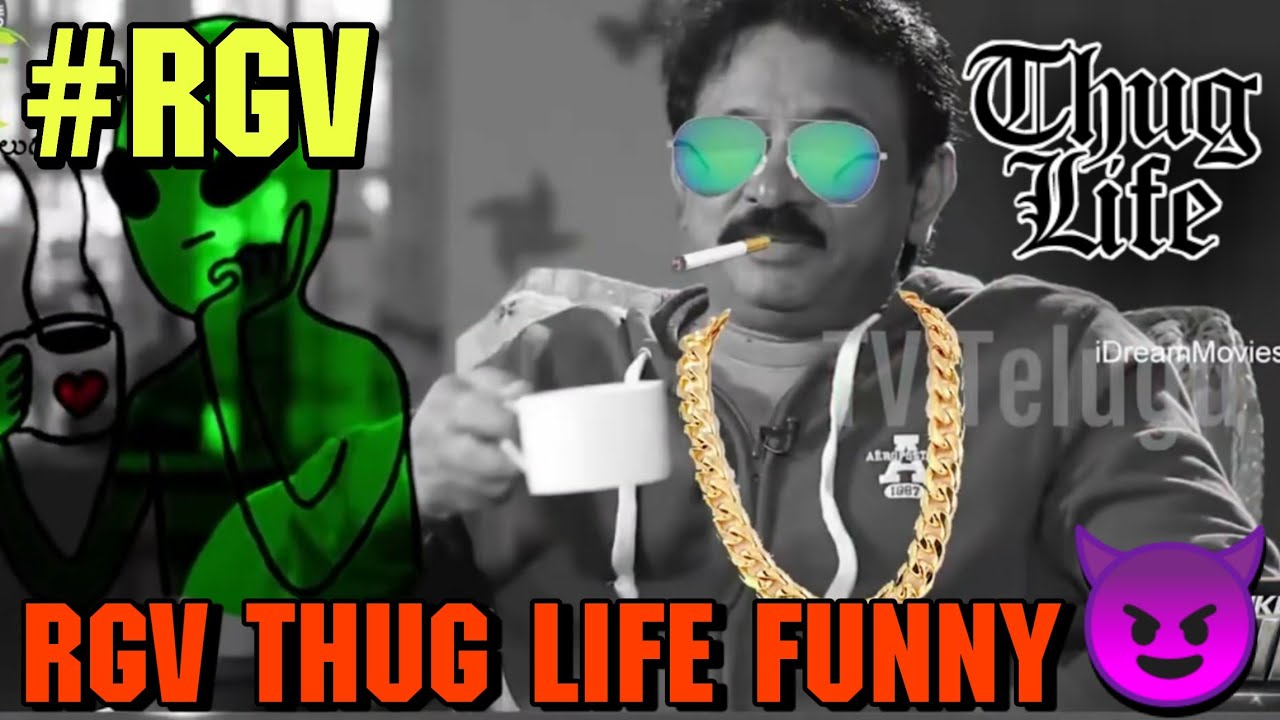 RGV Thug Life Compilation Telugu Funny Video || RGV Spoof and Troll || Telugu Comedy || Telugura ||
