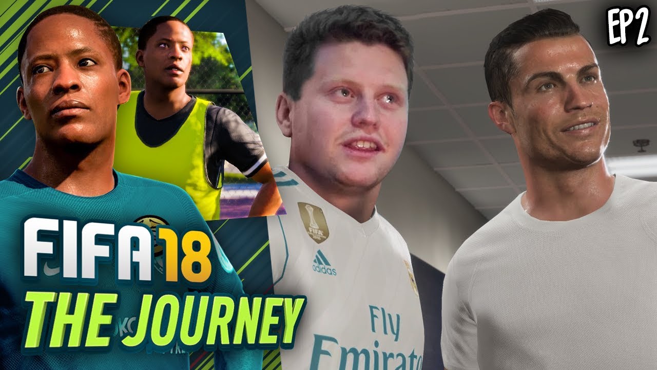 I MET CRISTIANO RONALDO! (FIFA 18 The Journey #2)