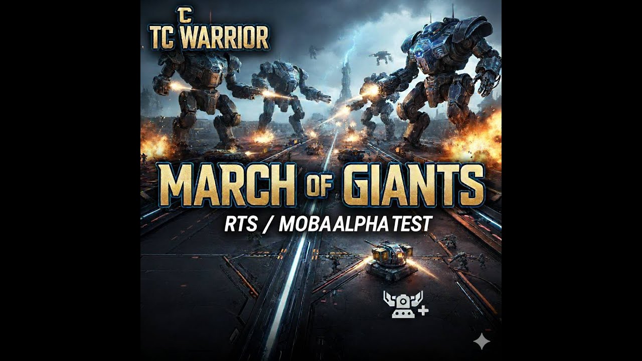 Unedited Closed Alpha Gameplay of March of GIANTS