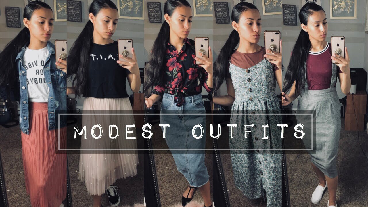 MODEST LOOKBOOK | Back To School Outfits