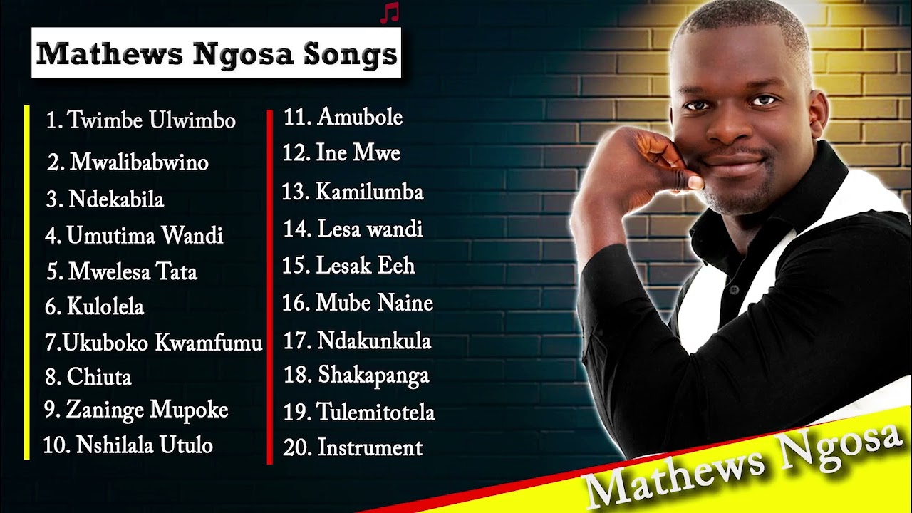 Mathews Ngosa - 2024 Best Gospel Playlist - Zambia Gospel Songs