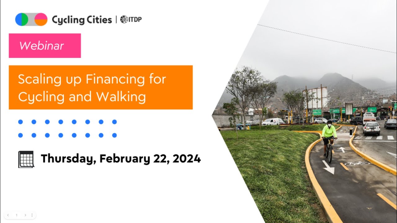 Scaling Up Financing for Cycling and Walking - English