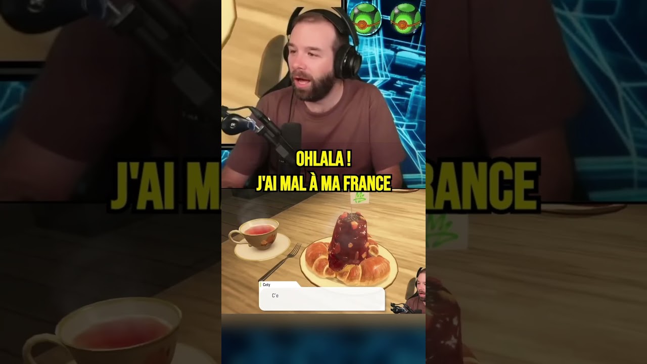 French streamer reacts to CURRY CROISSANT