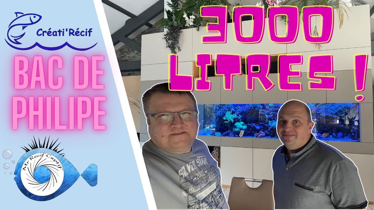 L'INCROYABLE MONDE SOUS-MARIN de Philippe : 3000 Litres de Rêve ! 🐠🌊