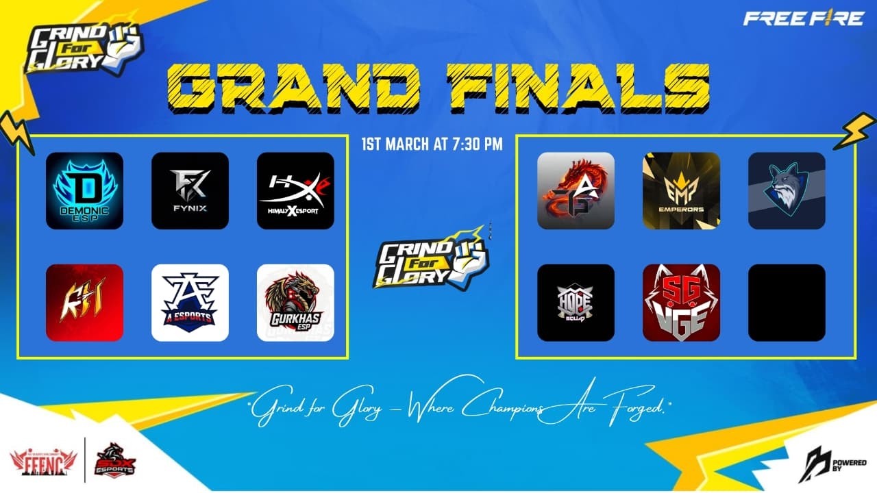 GRIND FOR GLORY  || GRAND FINALS  || #ffenc