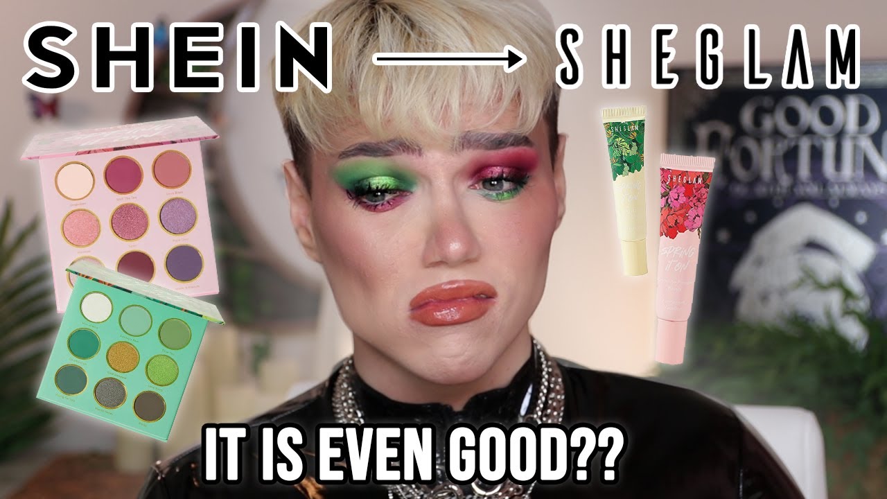 SHEIN HAS MAKEUP? WTF... Testing SheGlam Makeup! Is it Good?