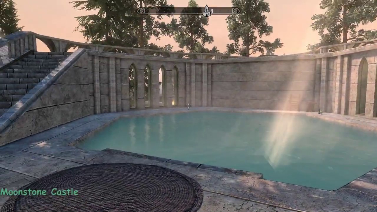 Moonstone Castle - Skyrim Special Edition House Mod
