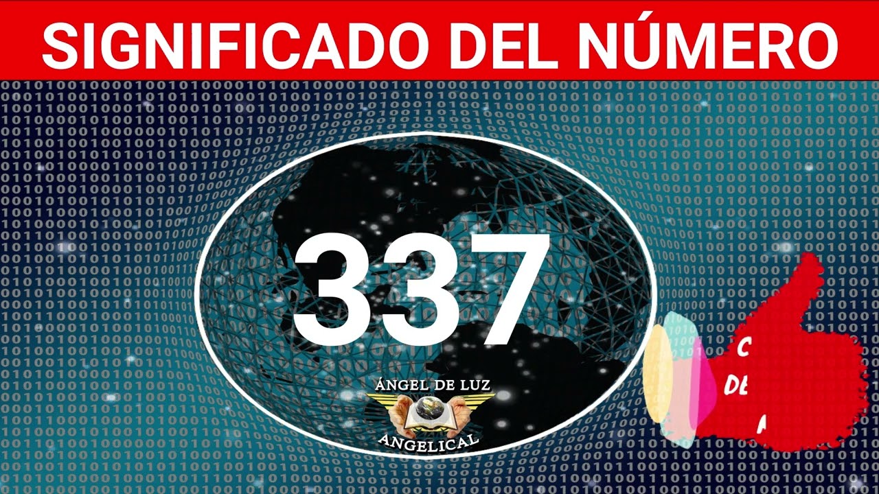 NUMEROLOGÍA🤍Significado del número 337 Numero 337 en lo espiritual🙏numero 337 NUMERO