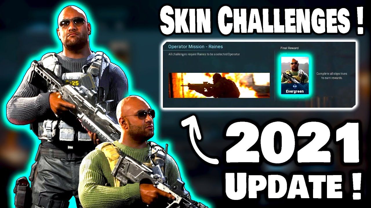 How To Unlock Old Raines Skins In Warzone ? How To Get Season 2 Raines Operator Skins for Free ?