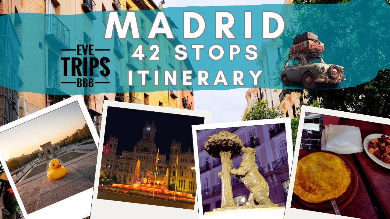 🇪🇸 MADRID| Spain |42 Must to do| Itinerary | #evetripsbbb