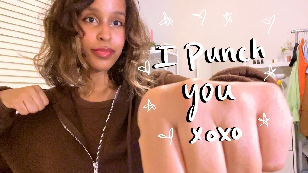 slightly unhinged ASMR Fast Personal Attention (I punch you and more)