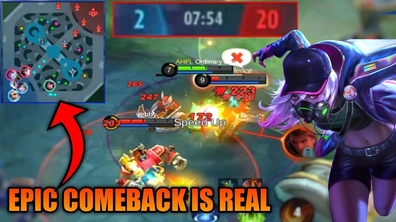 Crazy Epic Comeback ! Face Aggressive Enemies | Top Global Natalia Gameplay - MLBB