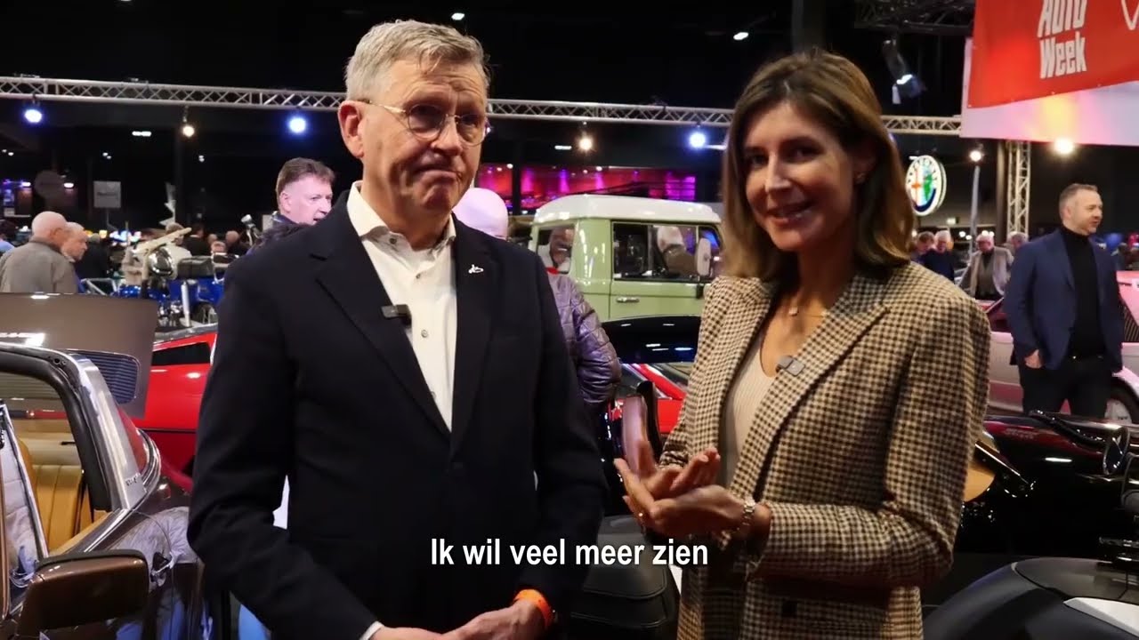 Classic Car Show 'Interclassics' Maastricht met Henk Visscher