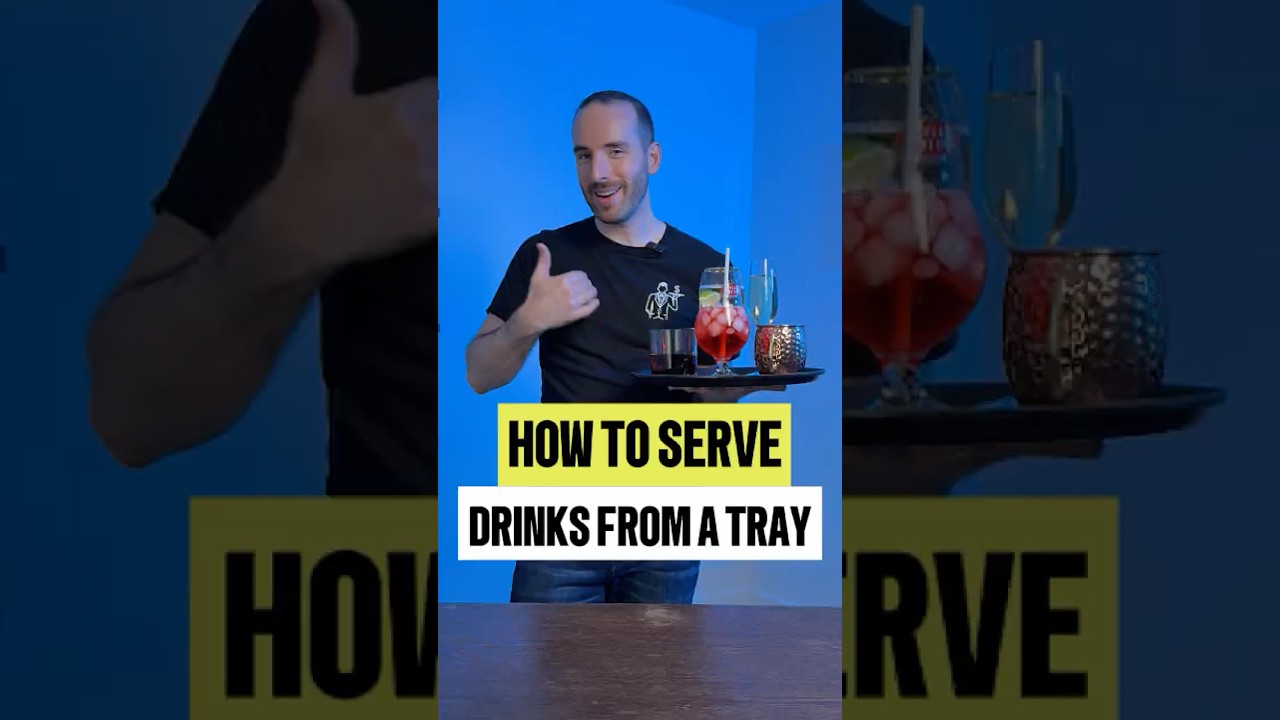 How to Serve Drinks Like a Pro