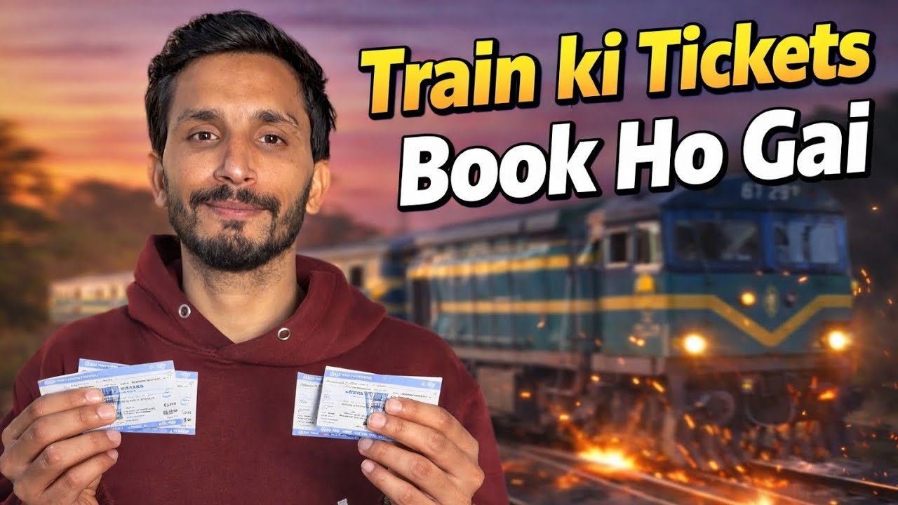 Hasnain ki hoi larai😡😡Aaj Humane Train Ki Ticket Kawa Li – Ek Naya Safar