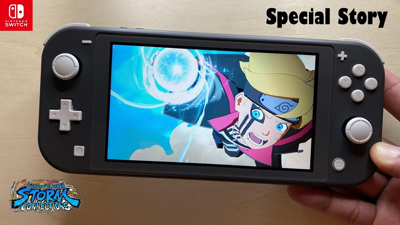 NARUTO X BORUTO: Ultimate Ninja STORM CONNECTIONS - SPECIAL STORY Nintendo Switch Lite Gameplay