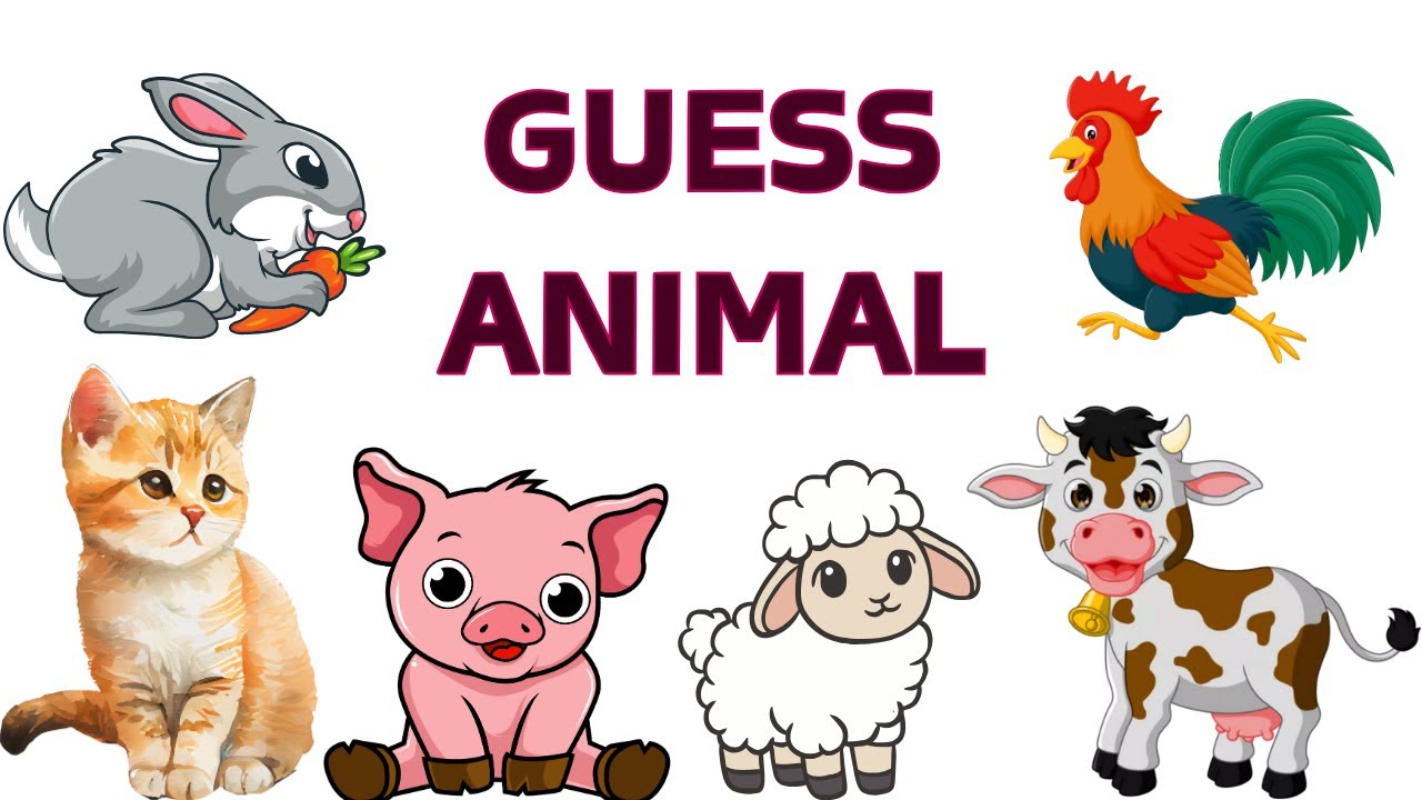 GUESS THE ANIMAL WITH THEIR SHADOW |EDUCATIONAL VIDEO FOR PRESCHOOLERS AND KINDER GARDEN KIDS| QUIZ