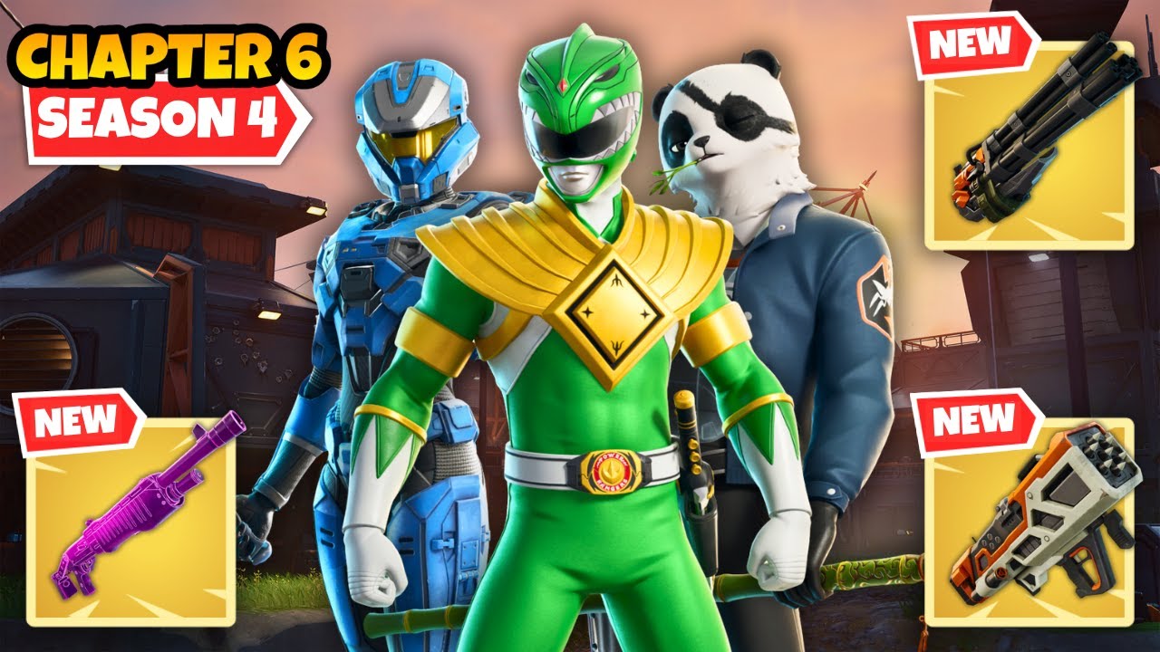 Fortnite Season 4 Is HERE! (Shock 'N Awesome)