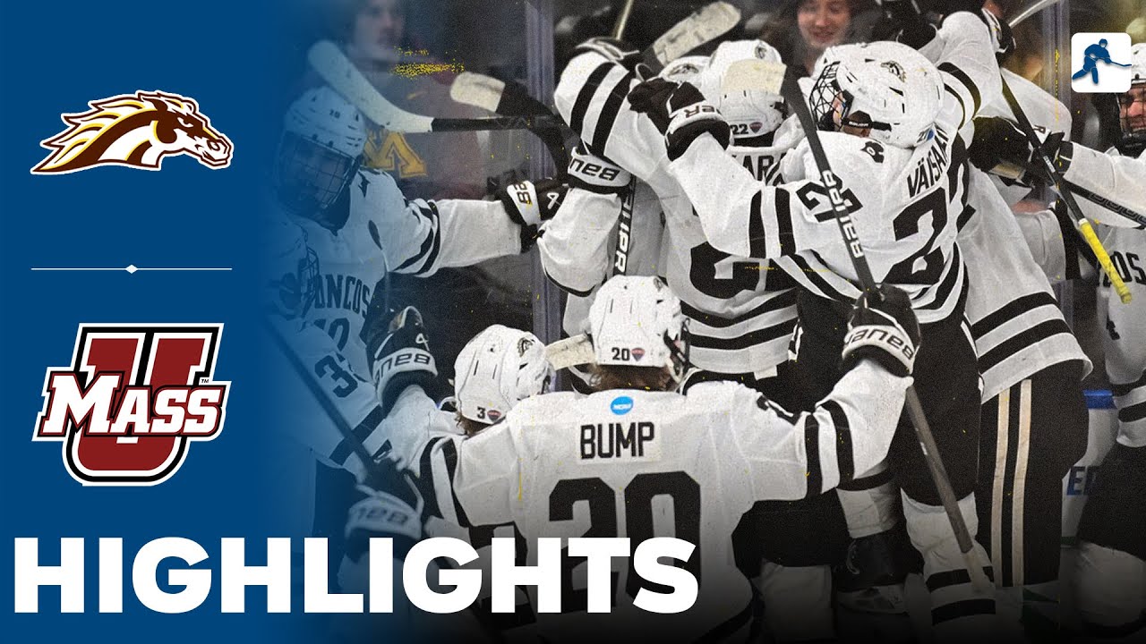 Western Michigan vs UMass | NCAA College Hockey | Highlights - March 29, 2025