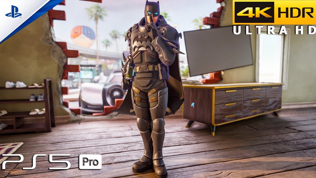 Fortnite (PS5 Pro) 4K 120FPS HDR Gameplay | Armored Batman Zero