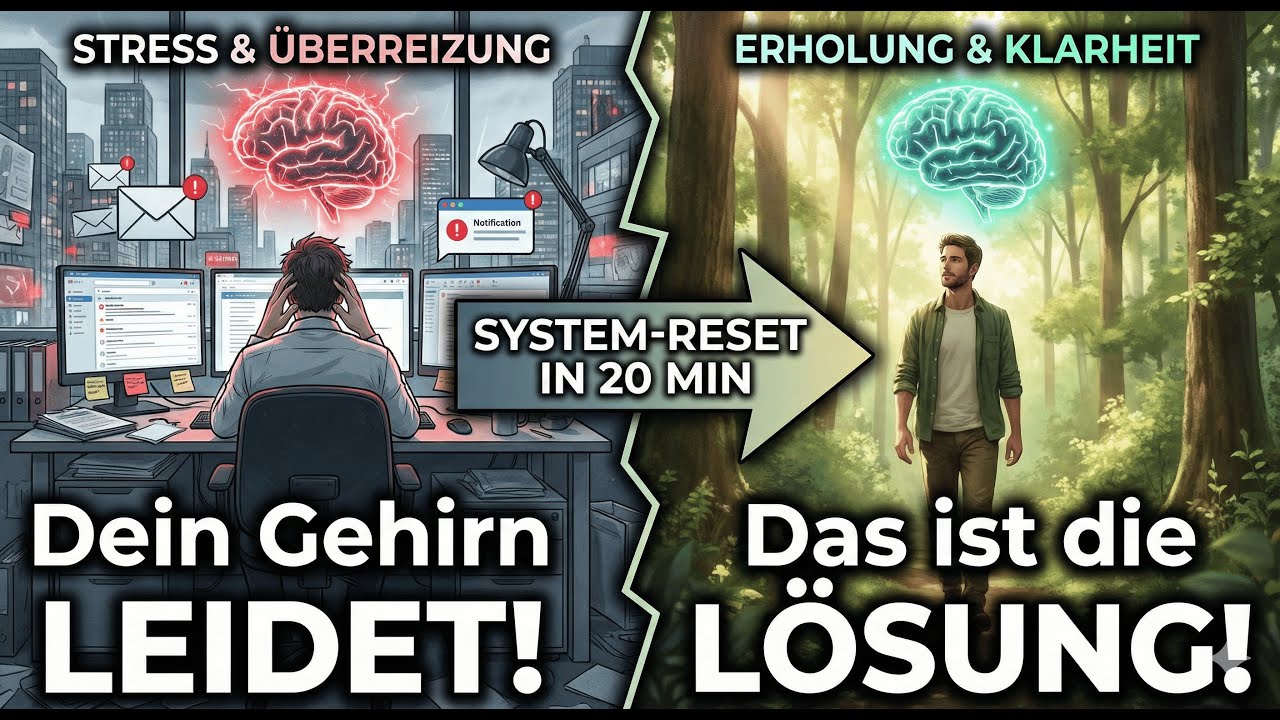Neurobiologie der Erholung: Warum dein Gehirn den Wald braucht