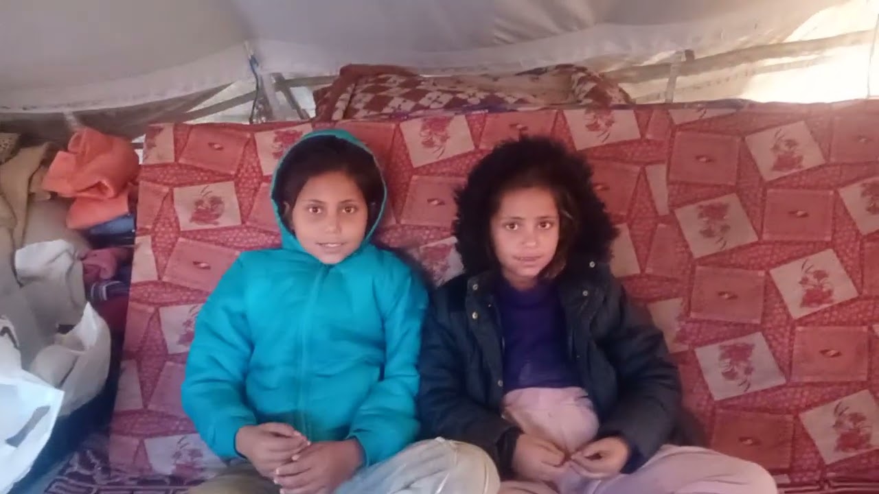تعالوو معنا شوفووو قصه نزوحنا مع بناتى 🇵🇸