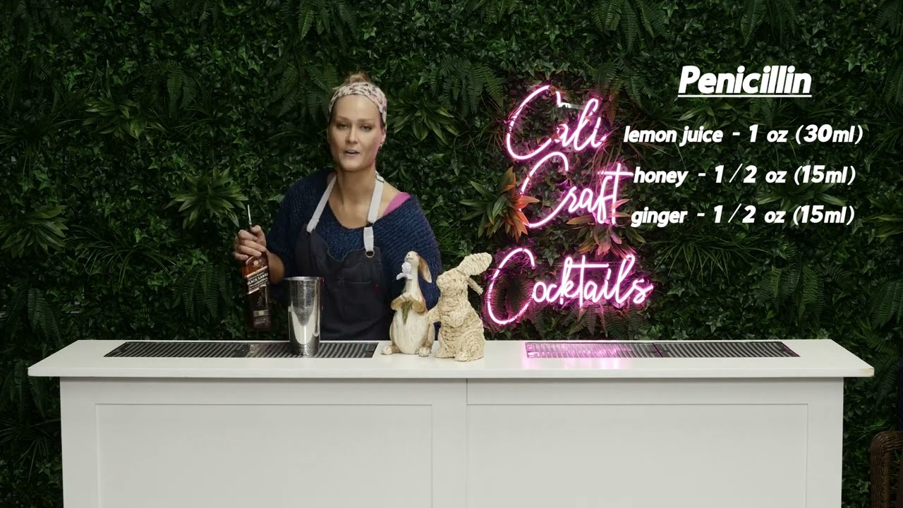 Episode 19: How to Make a Penicillin (Cali Craft Cocktails)