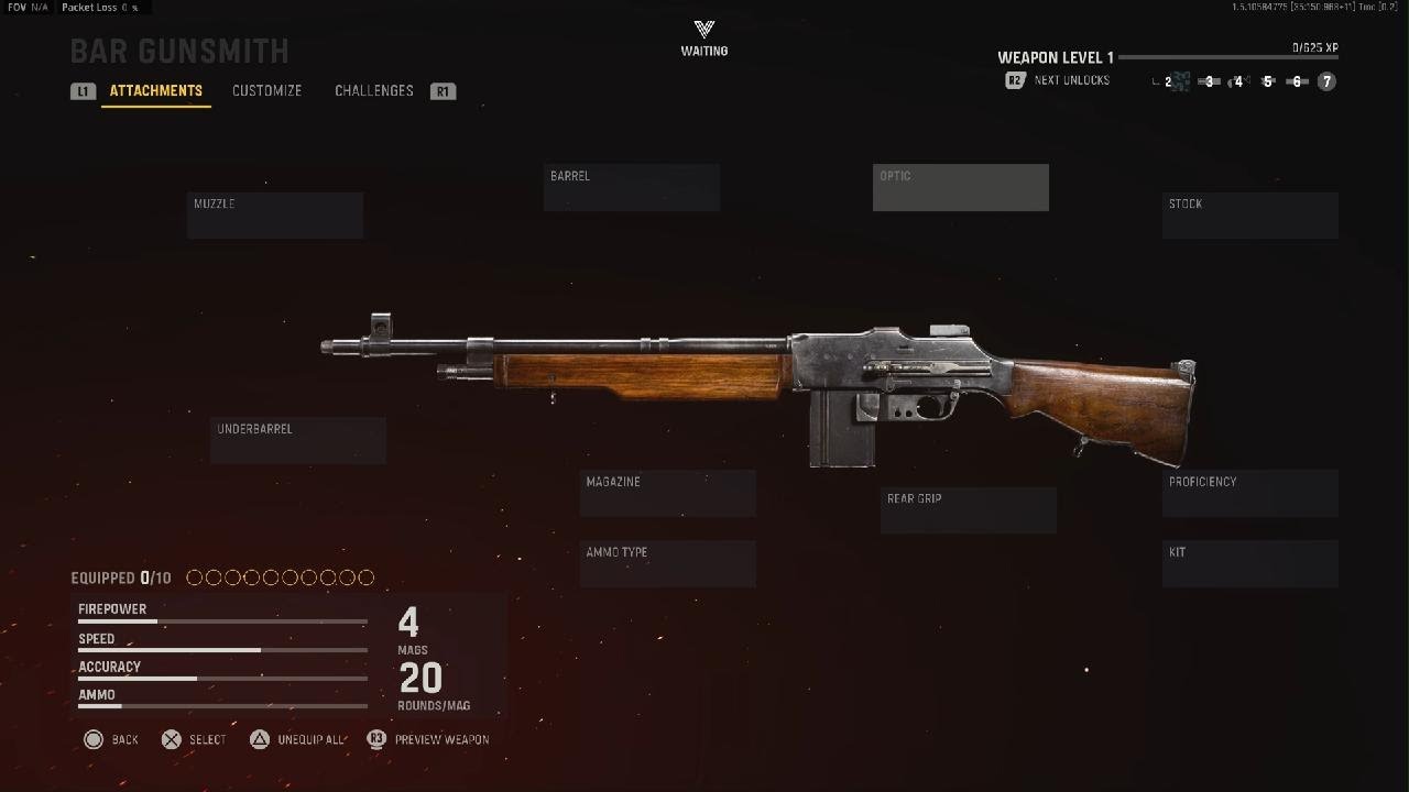 VANGUARD - All Assault Rifle Attachments ~ BAR