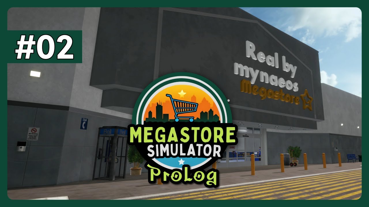 Megastore Simulator Prolog – Folge 2 | Live Let’s Play
